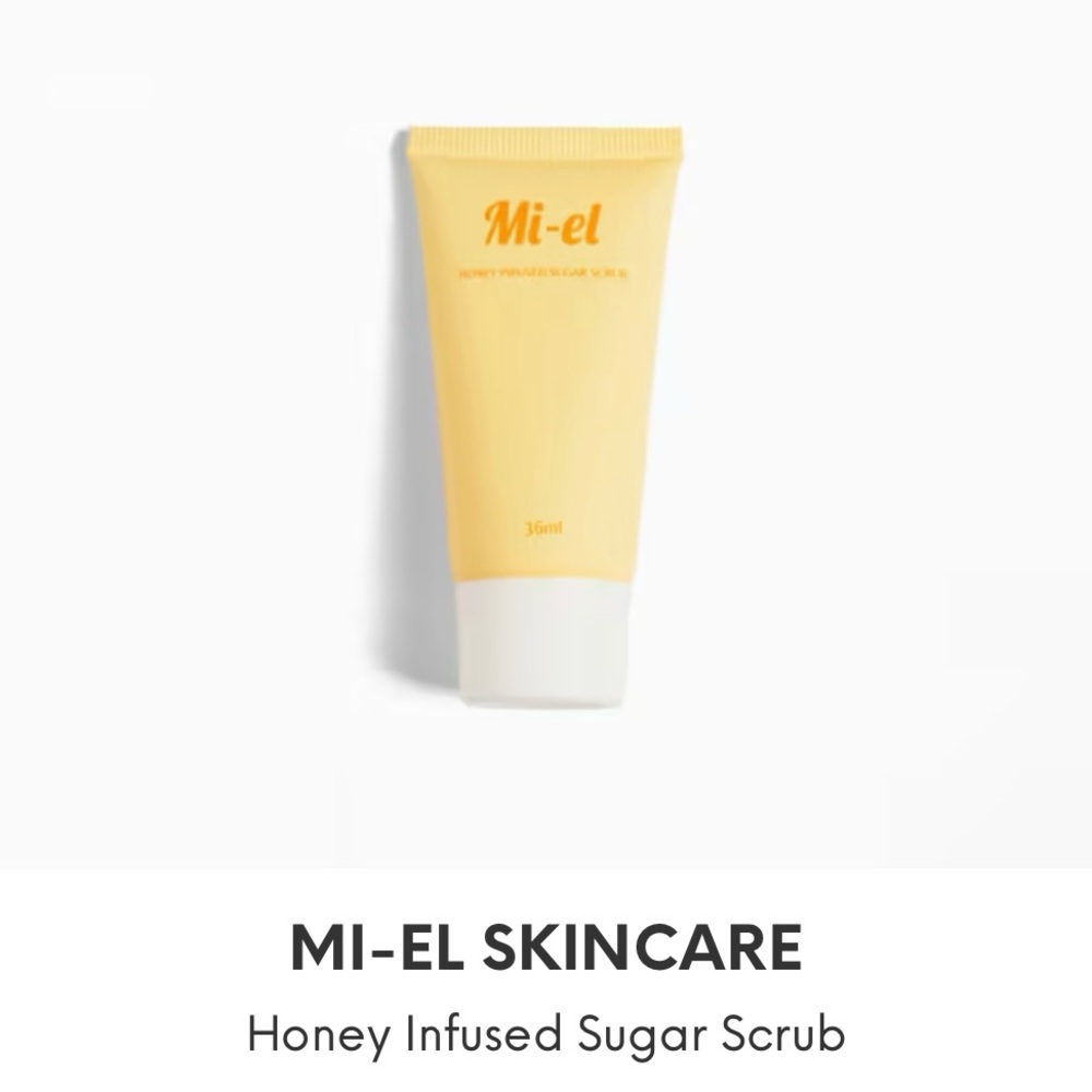 Mi-el skincare honey infused sugar scrub